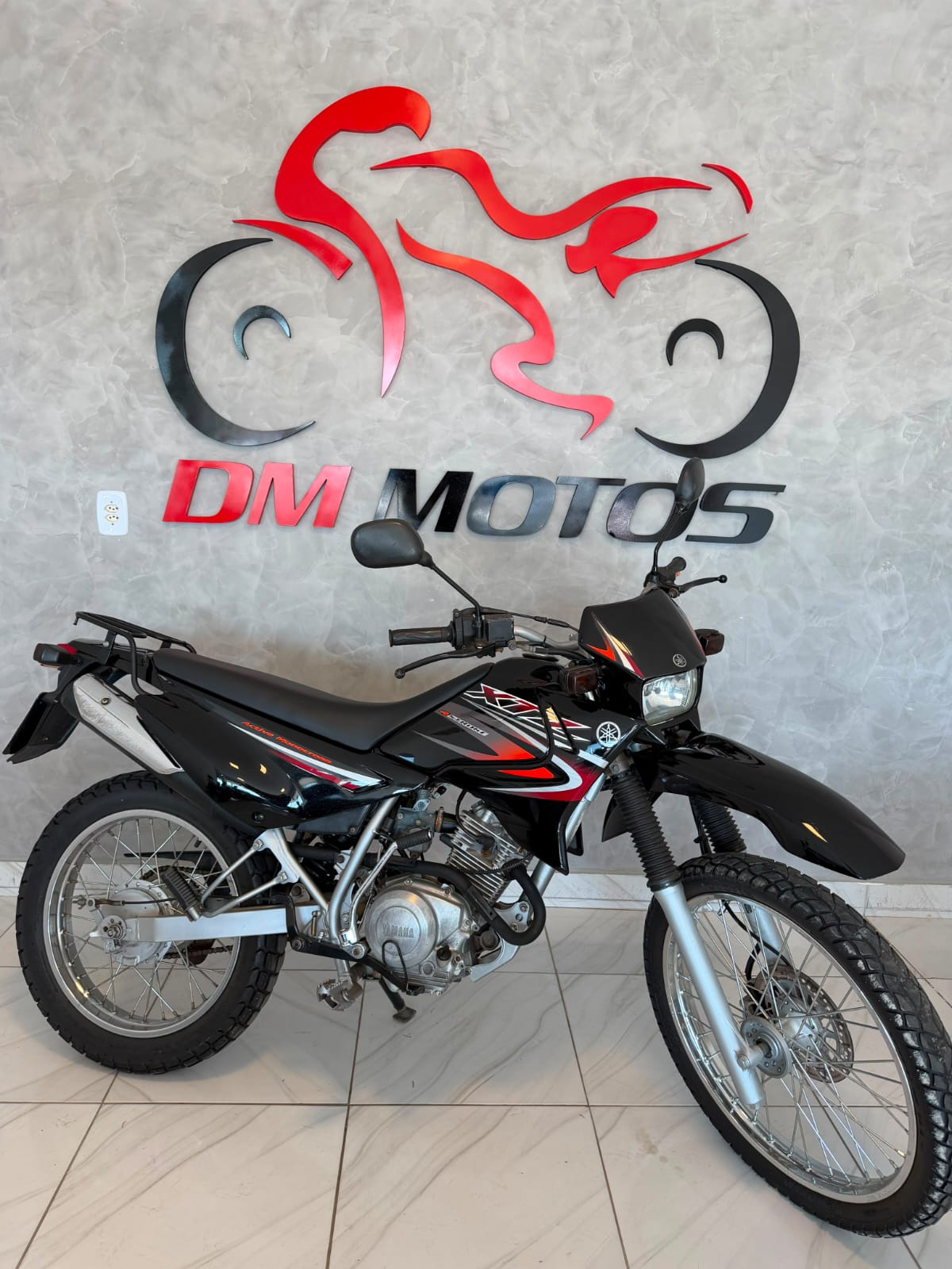 Yamaha Xtz 125 K 2004/2005 Preta